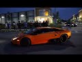 Supercars at Sunset Car Show Pullouts, Launches, & Rolling Burnouts!! - July 2023