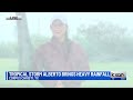 Tropical Storm Alberto brings heavy rainfall to parts of Texas coast