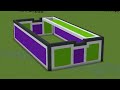 Minecraft ROLLER COASTER HOUSE BUILD CHALLENGE : NOOB vs PRO vs HACKER / Animation
