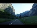 Switzerland Epic Drives 🇨🇭 Lauterbrunnen 4K Spring Summer Autumn Winter