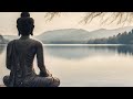 Find Serenity | Meditative Music with Buddha by the Lake