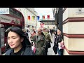 England, London City Street Tour 2024 | 4K HDR Virtual Walking Tour | Top 10 Things to do in London