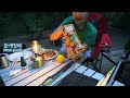 Tent Camping Mukbang Vlog, Easy Korean BBQ Beef Short Ribs Recipe, Endless Camping Food