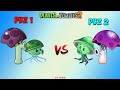 Random 10 Pair Team Plants PVZ 1 vs PVZ 2 Battlez - Who Will WIn?