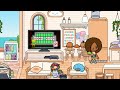 Family Roleplay S1E6: Wealthy Family Aesthetic Morning Routine ☁️✨| Toca Life World