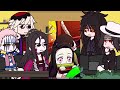 ✨ Uppermons + Muzan React To Tanjiro, Daki, Nezuko  -- Demon Slayer -- Gacha Club -- React Tanjiro ✨