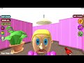 BABY SONIC AND BABY AMY VS ESCAPE PAPA PIZZA'S PIZZERIA IN ROBLOX