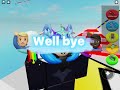 Playing easy obby on Roblox