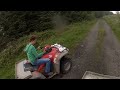 quad bike carnage gopro farming uk, WALES