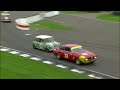 Ridiculous Mini v Alfa GTA track battle at Goodwood