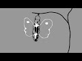 2D animation day 4 - butterfly