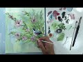 Create Beautiful Flower Paintings in Just 30 Minutes