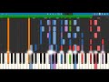 My Friends - Sweeney Todd, The Demon Barber of Fleet Street [Synthesia Piano Tutorial]