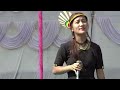 Jano Nyekha Presenting folk song on 38th Naga's Republic Day 2017