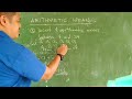 Math 10 First Quarter - Arithmetic Mean