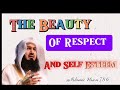 The Beauty Of Respect And Self Esteem💝💫|  Mufti Menk speech 🌟 | Islamic status 💞