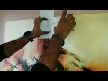 Abstract painting / Demonstration of abstract painting 