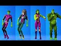 These Legendary Fortnite Dances Have The Best Music! (TikTok Hey Now, Bring it Around, Build Up)