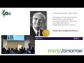 Der Klimawandel und die große Transformation | Hans Joachim Schellnhuber  - Energy Tomorrow 2024