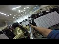 Playing the Trombone at Westridge Middle School