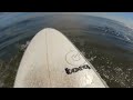 POV LONGBOARDING A GLASSY REEF SOLO - CALIFORNIA SURFING DREAM (4K RAW POV)