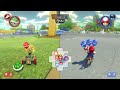 Mario Kart 8 Deluxe – Balloon Battle 2 Players Gameplay Multiplayer (Team Game)