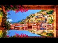 Positano Cafe☕ with Relaxing Jazz for working, studying and relaxing 🐹Lofi-Vibes