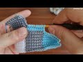 Wow! 😇 Amazing.. Super Easy how to make eye catching tunisian crochet Everyone who saw it loved it