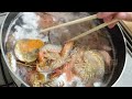 本地琵琶蝦😍九齒扇蝦, 好耐冇見過🤤刺身/白灼肉爽香甜~fishcutting香港海鮮~社長遊街市Seafood