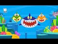 We Are the Shark Family♪ | Baby Shark Sea Animal Songs | Nursery Rhymes for Kids | Sing Along