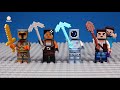 See How Steve Built LEGO Minecraft Steve Building Block Model Animation