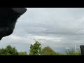 Beautiful clouds formation in the uk 🇬🇧 ⚡️⛈️