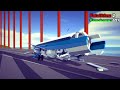 Realistic Fictional Airplane Crashes and Emergency Landings #9 | Besiege