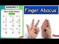 Abacus Level 1 Worksheet 9 | Finger Abacus Level 1 | Small Friend Worksheet