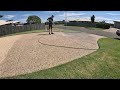 How to clean an exposed aggregate driveway.