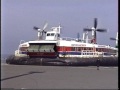 1991.08 Hoverspeed dover calais ferry service - hovercraft