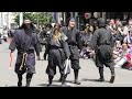 Streetfighting Samurai and Ninja in Odawara - Chanbara Sword-fighting