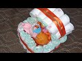 diaper,s stroller | diapers diy carriage | baby shower gift ideas