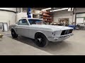 First Look: New Wheels & Tires on the 1967 Mustang Fastback Project!