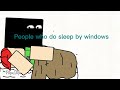 People who sleep by windows and people who don’t #RobloxAnimations