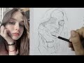 The easiest method in the world used by artists to draw faces!