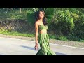 Anahaw and Coconut leaves into a two piece Mermaid Gown (natures calling)