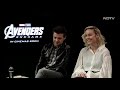 Brie Larson & Jeremy Renner On 'Avengers Endgame', Fans & More