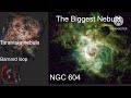 Nebula size comparison in 1 minute (part 2)
