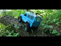 RC4WD Gelande II 1:18 D90 Slow Motion ASMR