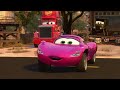 Looking for Disney Pixar Cars On the Rocky Road : Lightning Mcqueen, Chick Hicks, King, Francesco