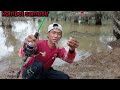 mancing ikan nila di pagi hari..umpan cacing