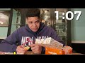 POPEYES BISCUITS CHALLENGE!! NO WATER!! *HILARIOUS* (EPIC FAIL) | Aaron Daay