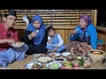 NYICIL BELANJA, MENU SPESIAL BUKA PUASA, SAYAP GORENG BUMBU TERASI, TUMIS SAWI TELUR, SATE KURMA