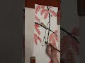 水墨画红葉松鼠 Painting red leaf and squirrel  Andyart10